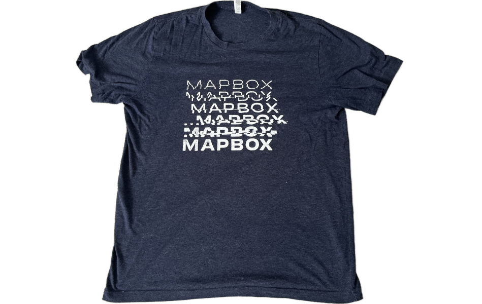 The Mapbox t-shirt