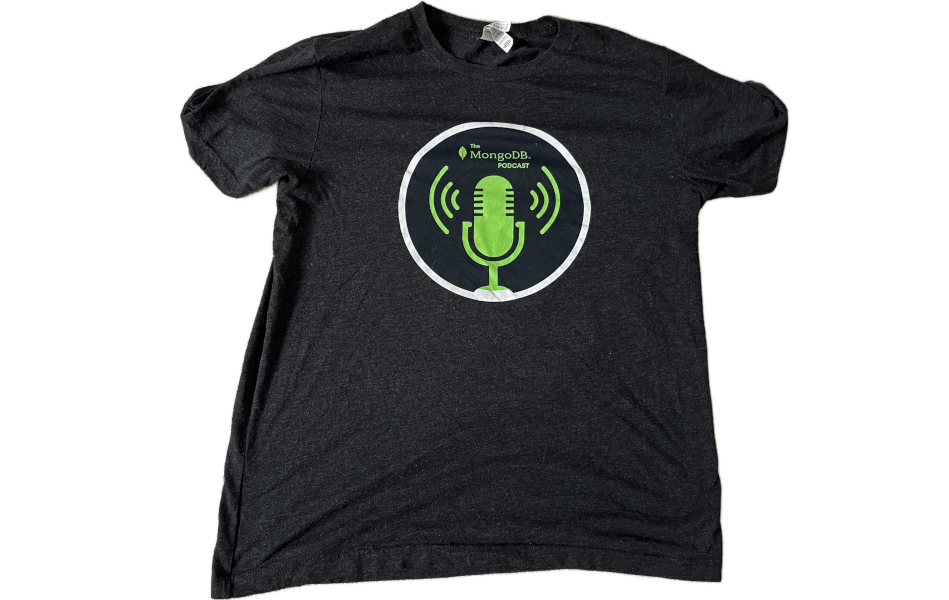 The MongoDB t-shirt