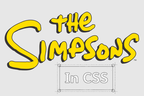 Simpsons in CSS thumbnail